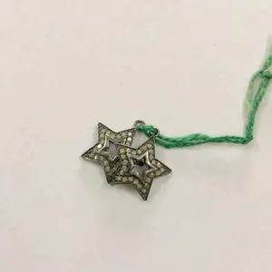 ดาวธรรมชาติปูเพชรเสน่ห์925เงินสเตอร์ลิงในราคาโรงงานขายส่งจากผู้ผลิตซัพพลายเออร์ซื้อโดยตรงออนไลน์ - Product Image 1