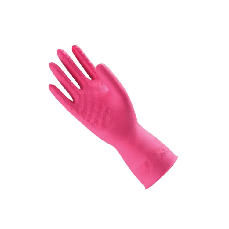 TOP SALES Household Rubber Latex Family Gloves Rubber House Gloves For Kitchen Clean Gloves