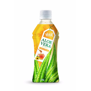 Bouteille de 350ml de jus d'aloe vera naturel avec jus de graines de basilic - Product Image 5