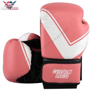 Gants de boxe en cuir PU, étiquette privée imprimée personnalisée, gants de poinçonnage pour l'entraînement - Product Image 4