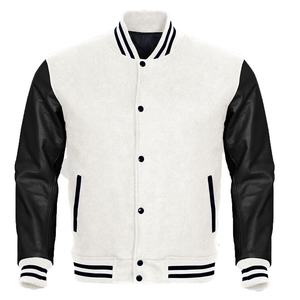 2025 Vintage cuir Bomber veste hommes de haute qualité brodé Logo personnalisé Baseball Letterman Style capuche unisexe vêtements d'hiver - Product Image 3