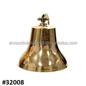 Meilleures ventes : Cloche d'église et de temple en laiton massif, cloche antique en laiton, artisanat métallique, cloches de navire en laiton, haute qualité - Product Image 1