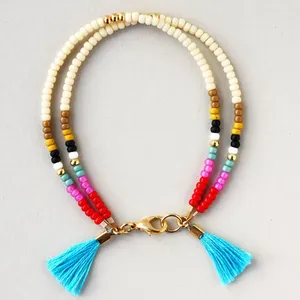 Pulsera de la Amistad Multicolor Hecha a Mano, Pulsera para Mujer, Regalo para Amiga - Product Image 1