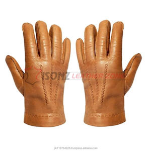 Guantes de Ciclismo Térmicos de Cuero Genuino ISONZ Leather Zone, Modelo ISONZ-2309-18-9, Guantes de Invierno con Pantalla Táctil - Product Image 5