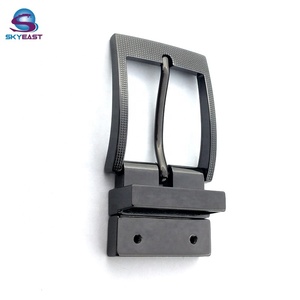 Vente chaude de haute qualité en métal brillant réversible boucles de ceinture à broche rotative pièces et accessoires de sac spécial - Product Image 5