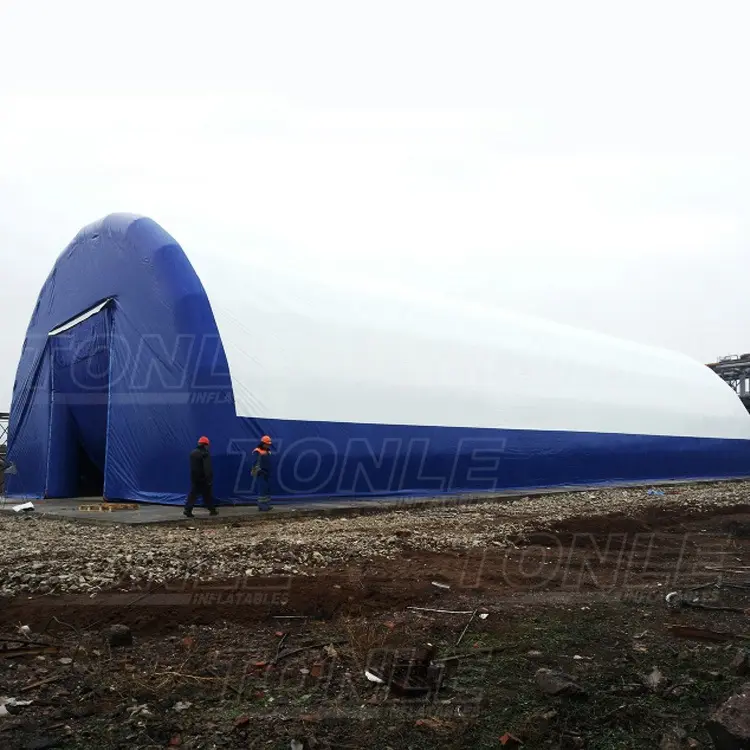 Professional manufacturer custom huge inflatable hangar/inflatable warehouse tent for sale