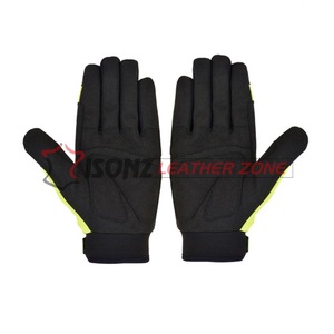 Guantes de Trabajo ISONZ Anti-Impacto para Mecánicos, con Silicona en el Dorso, Cierre de Correa Flexible y Suave - Product Image 2