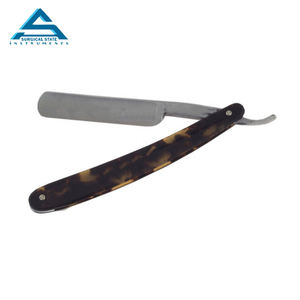 2025 nuevo estilo plegable recta maquinilla de afeitar con hoja de acero inoxidable maquinilla de afeitar profesional - Product Image 1