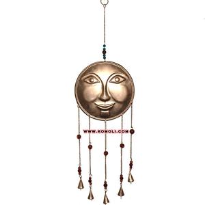 Campanas de Viento Redondas de Hierro con Diseño Personalizado Indio - Product Image 2