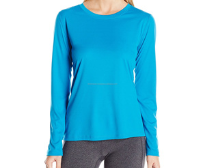 Camiseta de manga larga ligera para mujer, Polo 100% de algodón, camisetas deportivas - Product Image 3