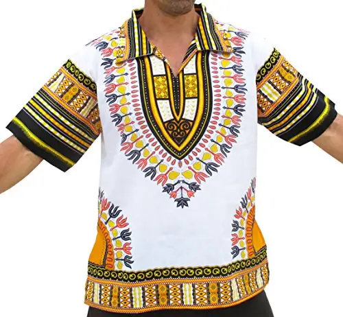 Tedarikçi toptan özel afrika Dashiki T Shirt erkekler 100% pamuk bayanlar özel Dashiki gömlek toptan