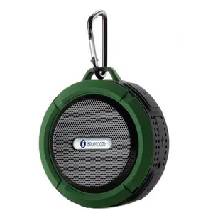 C6 Ativo Speaker Sem Fio Bluetooth Speaker Dente Duche Speaker Impermeável com Microfone MP3 Música Azul para Iphone Bateria