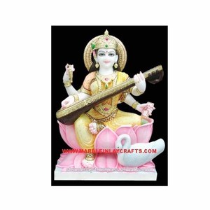 Marble Saraswati Maa Idol - Product Image 1
