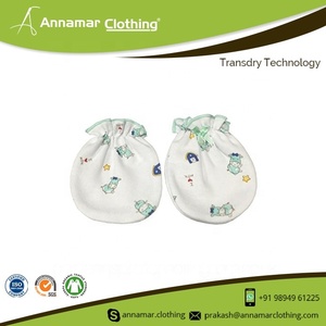 Bonne qualité Offre Spéciale doux bébé mitaines 100% coton nouveau-né bébé mitaines/bébé mitaines à main de l'inde - Product Image 6