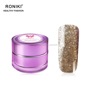 RONIKI uv gel para uñas por mayor nuevo producto salio uv gel polaco platino diamante gel - Product Image 1