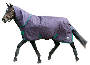 Couverture d'hiver pour cheval 600 Deniers Imperméable Rembourrage 300 GSM avec col intégré - Product Image 5