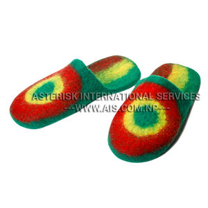 ล้างทำความสะอาดได้สำหรับบ้านโรงแรมแขกผู้เข้าพักรู้สึกนุ่มสบายรองเท้าแตะฤดูหนาวรองเท้าเท้าอบอุ่นในร่มใช้ในชีวิตประจำวันทำด้วยมือในประเทศเนปาล - Product Image 4