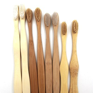 2023 Offre Spéciale artisanat bambou brosse à dents jetable pour voyage à domicile fonction de blanchiment pour enfants adultes doux poils moyens - Product Image 6
