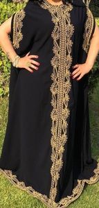 2019-2020ชุด Abaya มุสลิมที่มีคุณภาพยอดเยี่ยมดูไบ Abaya Kimono Kaftan Jalbab State Of The Art Ajm - Product Image 6