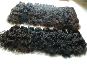 ผมหยักอินเดียที่ยังไม่ได้100% จากอินเดียสำหรับราคาโรงงาน - Product Image 3