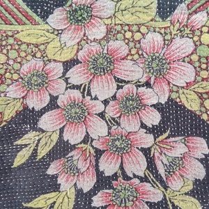 คอลเลกชันที่ดีที่สุดของผ้าห่มลายดอกไม้วินเทจผ้าห่มผ้าฝ้ายเย็บด้วยมือสไตล์โบฮีเมียนสำหรับโรงแรมหรือใช้ในบ้านขายส่ง - Product Image 3