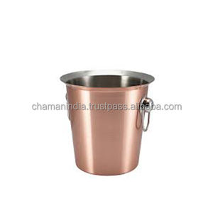 Cubo de hielo Chapado en cobre de acero inoxidable - Product Image 1