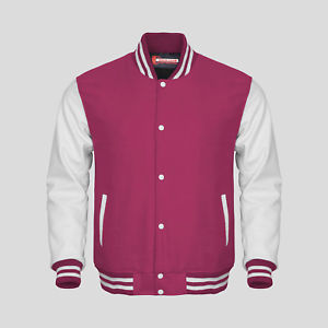 Unisex Woolen Varsity Jacket Custom Hot Sale Breathable Fabric Embroidery Winter Basketball Letterman <b>Fleece</b> Jacket Fur - Product Image 3