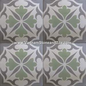Carreaux de ciment traditionnels faits à la main Vietnam Design moderne Carreaux de ciment à motif français Carreaux de ciment traditionnels encaustiques - Product Image 3