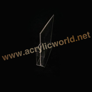 Porte-affiche en acrylique de bureau personnalisé présentoir magnétique pour cartes de table présentoir en acrylique pour brochures - Product Image 2