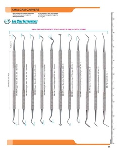 Escaladores dentales Instrumentos de amalgama dental hechos con acero inoxidable de alta calidad por Life Care Instruments - Product Image 3