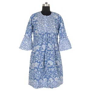 Vestido de la India DHB034, tela estampada, nuevo patrón - Product Image 1