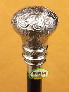 Bastón plegable de madera con mango de perilla de diseño, bastón para caminar, Estilo vintage tallado a mano, calidad increíble - Product Image 3