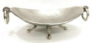 Trending Modern Aluminum Flower <b>Vase</b> <b>Light</b> Grey Tabletop Size 26X17X29 CM <b>for</b> Wedding Decor - Product Image 6