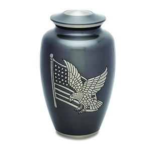 Best-Selling Premium Aluminum Cremation <b>Urn</b> Durable Elegant Design <b>for</b> Memorializing Human <b>Ashes</b> Funerary Supplies - Product Image 5