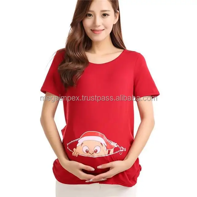 Moederschap Shirts-Moederschap T Shirts Zwangere Vrouwen Kleding/Moederschap T Shirts