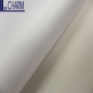 CS615 Taiwan Elegant Ivory Duchess Mystique Satin Bridal <strong>Fabric</strong> Stock - Product Image 4