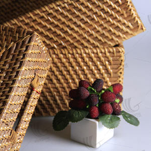 Rattan <b>Laundry</b> Basket Made in Vietnam/ Rattan Basket <b>Bag</b> - Product Image 5