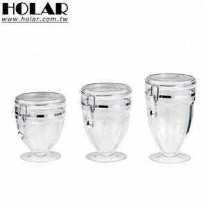 [Holar] Taiwán todo claro de cocina de plástico contenedores de almacenamiento con acrílico - Product Image 1