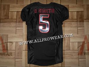 Ensembles d'uniformes de football américain avec sergé personnalisé et vêtements de sport sublimés Uniformes de football d'été à manches courtes - Product Image 2
