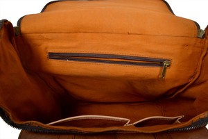 100% Genuine Leather Brown Color Bag Handmade Stylish <b>Women</b> Backpack Bag Gift For Her Business Travel Backpack <b>Rucksack</b> For Work - Product Image 4