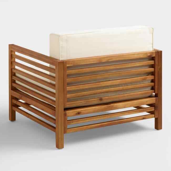 Wood Chair Garden Chair Outdoor Furniture Modern Furniture Solid Durable Teak Wood Garden Sofa Furniture Indonesia