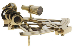 Sextante de astrolabio de latón macizo de 10 \ "con técnica pulida Colección náutica Caja de madera incluida - Product Image 2