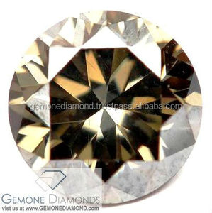 Moissanite fantaisie de couleur jaune marron pour la fabrication de bijoux fantaisie toutes tailles Moissanite en vrac de forme fantaisie directement du fabricant - Product Image 1