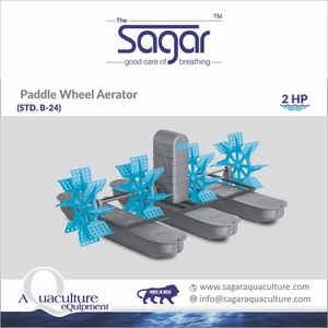 Aireador de cuatro ruedas de oxígeno, sistema de aireación de agua para granja, gambas - Product Image 2