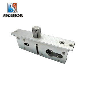 Zinc Bolt Bottom Rail Floor Serrure de porte en verre boulons de porte de sol - Product Image 5