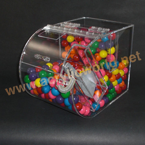 Retail Acryl Snoep Bins Display/Perspex Snoep Moer Dispensers/Aanrechtblad Acryl Snoep Bins