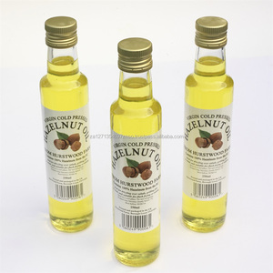 Aceite de Avellana Fraccionado Refinado de Grado Cosmético, 99.9% de Pureza, Envase en Botella de Vidrio Ordene Ahora - Product Image 1