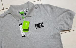 Camiseta Polo de Manga Corta con Cuello Alto para Hombre, de Algodón, Varios Colores Sólidos, Barata, Lote de Existencias/Envío Cancelado, Bangladesh - Product Image 3