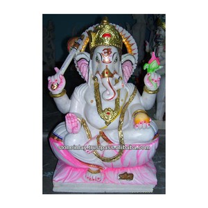 Statue en marbre ganhb, Statue artisanal, seigneur, ganidol - Product Image 1