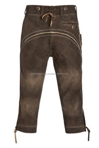 Short bavarois traditionnel Oktoberfest élégant pour hommes Lederhosen personnalisable nouveautés chaudes tissu en cuir authentique personnalisé - Product Image 2